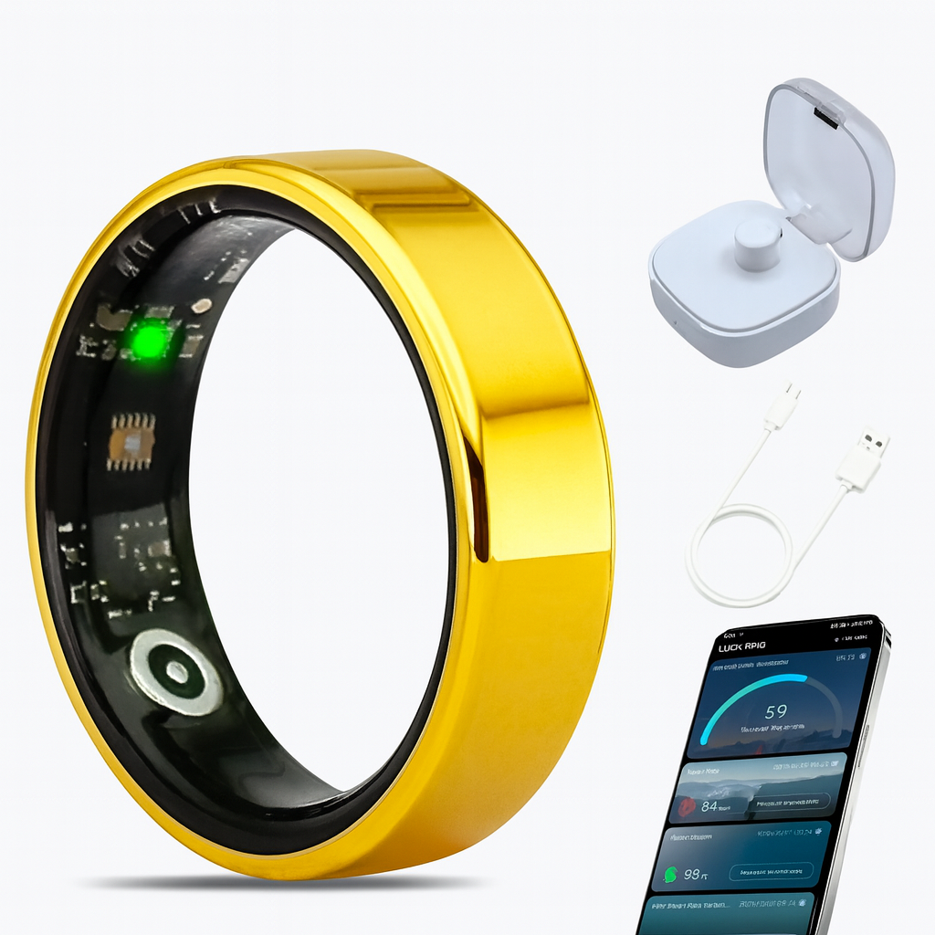Bague connectée de suivi du stress et du sommeil